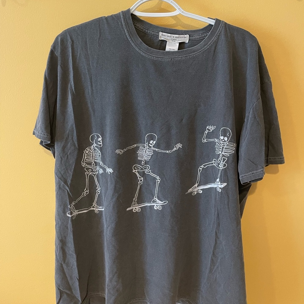 Skeletons Skateboarding Urban Outfitters Graphic T-Shirt